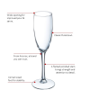 Vina Flute 19cl - 6 3/4 Oz