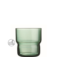 Log Brush Dark Green Tumbler (t) 22cl - 7 3/4oz