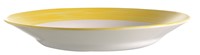 Brush Yellow Soup Plate 22.5cm - 8 3/4"
