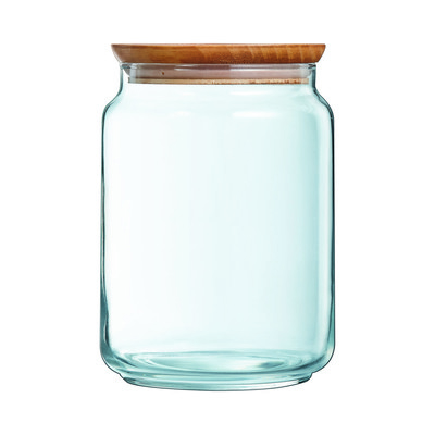 Pure Jar + Wood Lid 2L