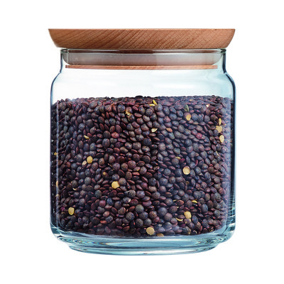 Pure Jar + Wood Lid 0.75L