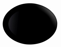 Diwali Noir Oval Dish 25 X 33cm