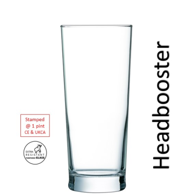 Premier Beer 57cl - 20oz UKCA-CE 1pt - Headbooster