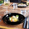 Evolutions Black Soup Plate 20cm - 7 3/4"