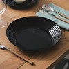 Harena Black Soup Plate 23cm - 9"