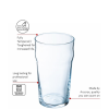 Nonic Tumbler (t) 66cl - 23oz