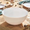 Pampille White Bowl 24cm