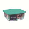 Temp Unique Box Square + Lid Turquoise 110CL - 4oz