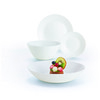 Zelie White Dinnerware Set 19pc