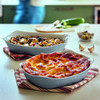 Smart Cuisine Wavy Granit Dish 30x22cm