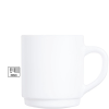 Bock White Mug Stackable 29cl - 10oz