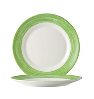 Brush Green Dessert Plate 19.5cm - 7 1/2"