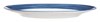 Brush Blue Dessert Plate 19.5cm - 7 1/2"