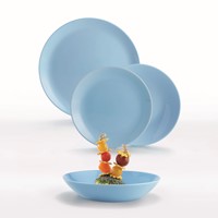 Diwali Light Blue Dinnerware Set 18pce