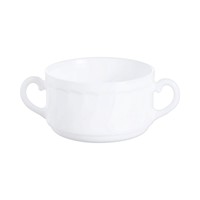 Trianon Stackable Soup Bowl With Handles 30cl - 10 1/2oz