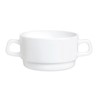 Restaurant Stackable Soup Bowl With Handles 32cl - 11 1/4oz