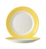 Brush Yellow Dessert Plate 19.5cm - 7 1/2"
