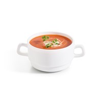 Restaurant Stackable Soup Bowl With Handles 32cl - 11 1/4oz