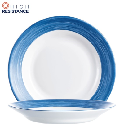 Brush Blue Jean Soup Plate 22.5cm - 8 3/4"