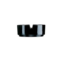 Ashtray Stackable Black 9cm - 3 1/2"