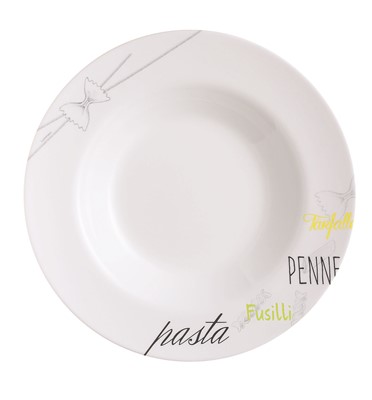Friends' Time Bistrot Pasta Plate 28.5cm - 11 1/4"