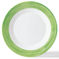 Brush Greem Plate 23.5cm - 9 1/4"