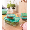 Rectangular Box 38 + Green Lid