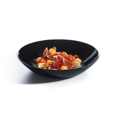 Evolutions Black Soup Plate 20cm - 7 3/4"