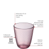 Pampille Mauve Tumbler 31cl - 10 3/4oz