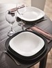 Carine Noir Dinner Plate 26cm - 10 1/4"