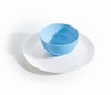 Diwali Light Blue Blue Bowl 14cm - 5 1/2"