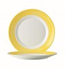 Brush Yellow Dinner Plate 25.2cm - 10"