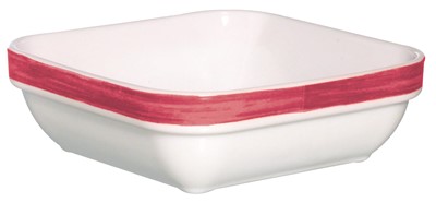 Brush Cherry Square Stacking Dish 11cm - 4 1/4"
