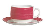 Brush Cherry Saucer 14cm - 5 1/2"
