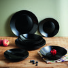 Zelie Black Dinner Plate 25cm