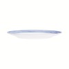 Brush Blue Plate 25.2cm - 10"