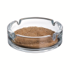 Ashtray Stackable Clear 10.7cm - 4 1/4"