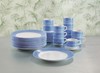 Brush Blue Jean Dessert Plate 19.5cm - 7 1/2"