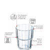 Norvege Stacking Tumbler (t) 16cl - 5 1/2oz