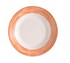 Brush Orange Soup Plate 22.5cm - 8 3/4"