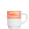 Brush Orange Mug 25cl - 8 3/4oz