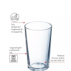 Conical / Conique Tumbler (t) 28.5cl - 10oz