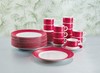 Brush Cherry Plate 25.2cm - 10"