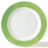 Brush Green Side Plate 15.5cm - 6"