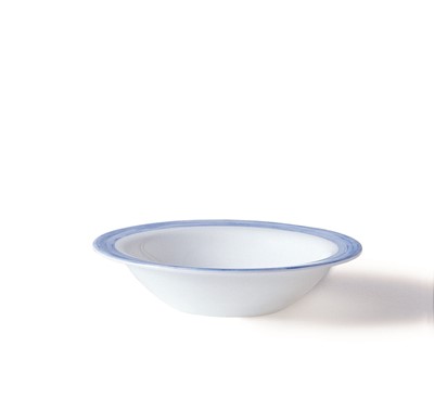 Brush Blue Rim Bowl 12cm - 4 3/4"