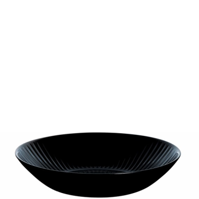 Cottage Black Soup Plate 20cm
