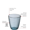 Pampille Mazzarine Tumbler 31cl - 10 3/4oz