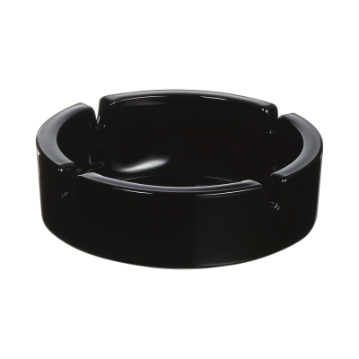 Ashtray Stackable Black 10.7cm - 4 1/4"