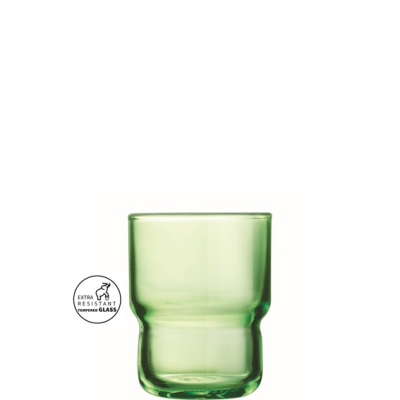 Log Brush Green Tumbler (t) 16cl - 5 1/2oz
