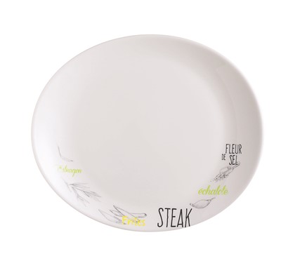 Friends' Time Bistrot Steak Plate 30cm - 11 3/4"